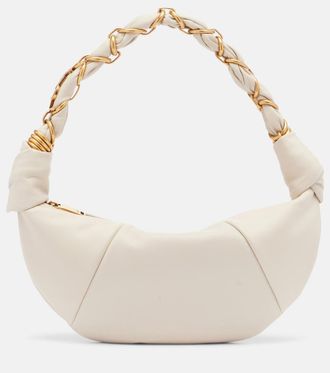 Saint Laurent Amalia Mini leather top-handle bag
