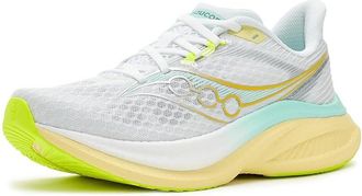 Saucony Endorphin Speed 5 Womens Running Shoes White/Tender : 10.5 B - Medium, Leather