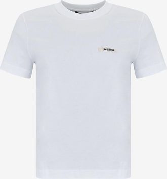 Jacquemus Kurzarm-T-Shirt Le tshirt Gros Grain