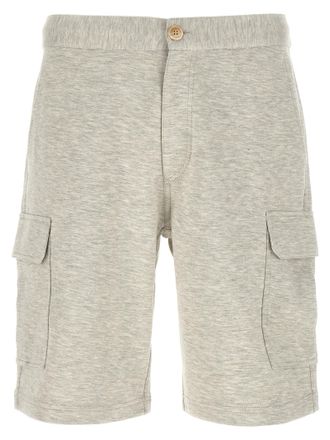 Brunello Cucinelli Mens Cargo Bermuda Shorts