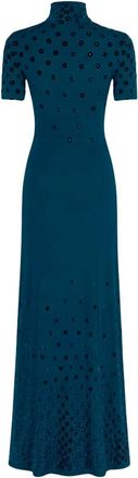 Paco Rabanne Maxi Dress - female - Rabanne - Maxi Dresses - Blue - XS - Dresses