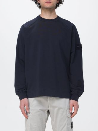 Stone Island Felpa a girocollo ghost con logo Stone Island