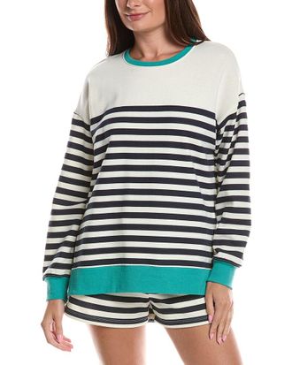 Z Supply Z Supply Layer Up Stripe Sweatshirt