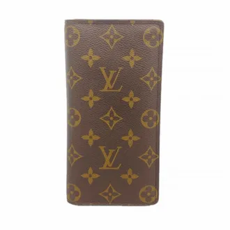 Louis Vuitton Brown Long Wallet (Bi-Fold) (Pre-Owned)