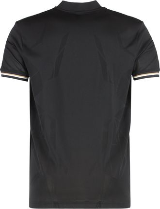 HUGO BOSS Mens Techno Fabric T-Shirt Black Polyester T-Shirts And Polos