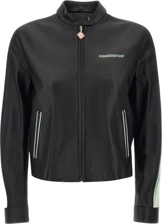 Casablanca Heren, Jassen, Zwart, Maat: XS Leer