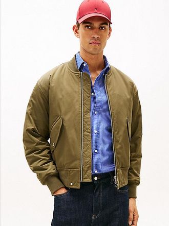 Tommy Hilfiger Water Repellent Relaxed Bomber Jacket