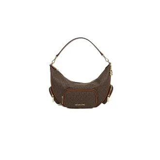Michael Kors Bolso de hombro convertible mediano Merritt - Bags - Mujer - Marr&oacute;n - ONE SIZE
