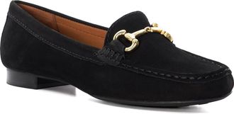 Dune London Womens Ladies Glenniee - Suede Snaffle Trim Loafers - Black Nubuck - Size UK 3