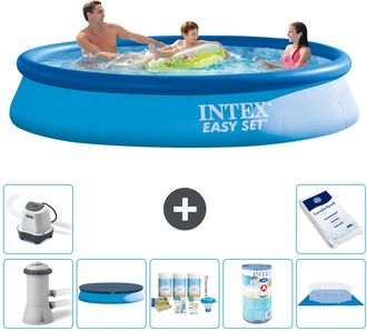 Intex Piscina Easy Set Redonda - 366x76 Cm - 8-piezas S31011