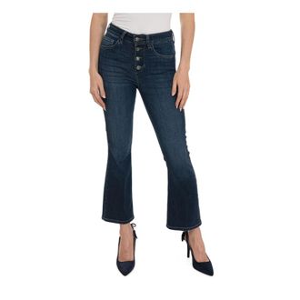 Liu Jo Flared Jeans, female, Blue, Size: W26 Bottom Up Jeans