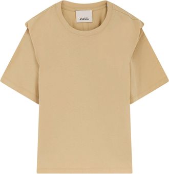 Isabel Marant Zelitos Organic Cotton T-Shirt-Donna