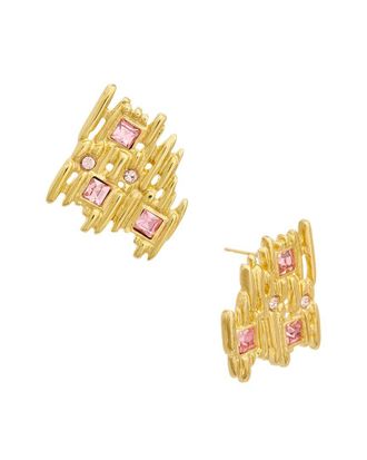 Oscar De La Renta Oscar De La Renta Scramble Fine Line Earrings