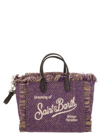MC2 Saint Barth Mini Vanity Bag With Bangs And Embroidered Logo