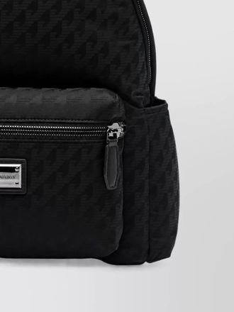 Emporio Armani logo backpack