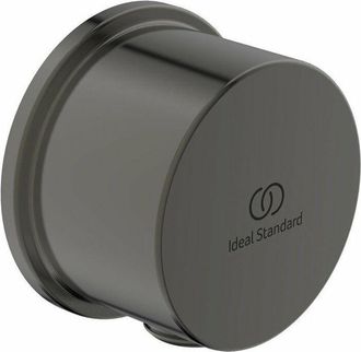 Ideal Codo De Conexi&oacute;n A Pared Ideal Rain Redondo G 1 / 2z Gris Magn&eacute;tico Ideal Standard