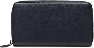 Prada Pre-owned Prada Saffiano Zip Around Long Wallet Unisex 7Y2UNAOW3LCSIAWN