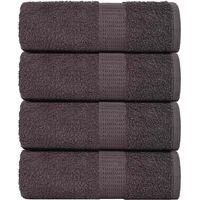 OEM Servilletas De Invitados Frogn, Juego De 4. Antracita, 30 X 50 Cm, 360 G/m&sup2; - Crezuo