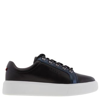 Bally Asaka Leather Low-Top Sneakers, Brand Size 35.5 ( US Size 5 )