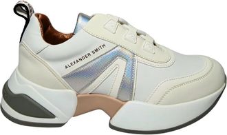 Alexander Smith Marble Sneaker - Dames - Sneakers - Wit - 40 EU - Leer - Schoenen