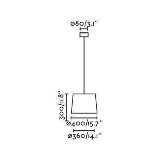 Faro Barcelona Samba L&aacute;mpara Colgante Simple Negra/encintada Amarilla 64315-45