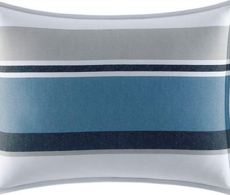 Nautica Westport Reversible Comforter & Sham Set in Navy at Nordstrom Rack, Size Twin X-Long