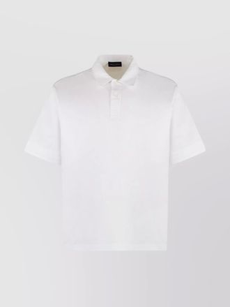 Roberto Collina cotton short sleeve polo shirt