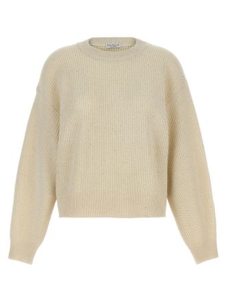 Brunello Cucinelli Womens Sequin Sweater