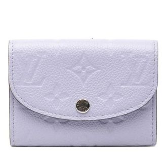 Louis Vuitton Pre-owned Wallets, female, Purple, Size: ONE SIZE Pre-owned Compact Wallet