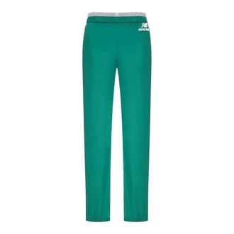 Miu Miu Wijde broek - Dames - Sport - Groen - Maat: 2XS Katoen