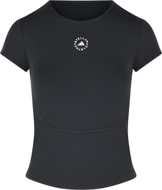 adidas Adidas By Stella Mccartney Tpr zwart T-shirt van polyamidemix