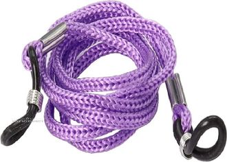 Generic 2Pcs Adjustable String Glasses Cord Lanyard Straps Neck Spectacle & Sunglasses Holder (Purple), M