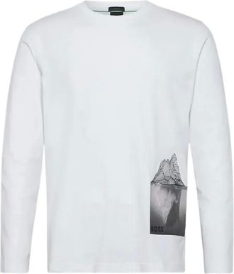 BOSS T-shirt Togn - Bianco