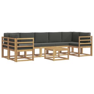 vidaXL Set Di Divani Da Esterno 6 Pz Vidaxl