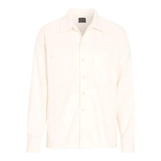 Oscar Jacobson Hombre, Camisas, Blanco, Talla: L