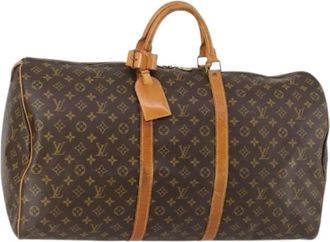 Louis Vuitton Pre-owned Weekend Bags, female, Brown, Size: ONE SIZE Pre-owned Weekend Bag