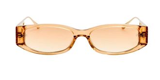 Linda Farrow SUSIE LFL1649 C4 Womens Sunglasses Clear Size 55