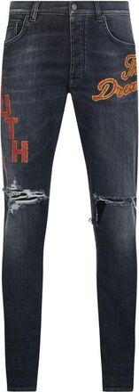 Amiri Jeans, Heren, Grijs, W30, Skinny Jeans