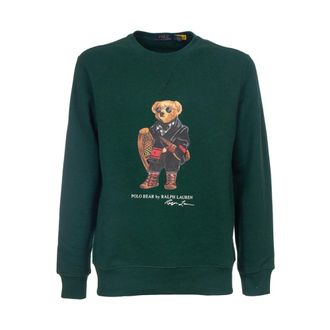 Polo Ralph Lauren Sweatshirts, male, Green, Size: XL Sweatshirts