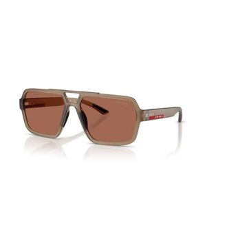 Prada PS A06S 29F50A Sunglasses - male - Prada - Sunglasses - Brown - 59 MM - Accessories