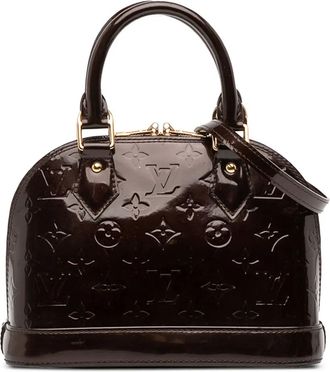 Louis Vuitton 2013 Monogram Vernis Alma BB satchel - Purple