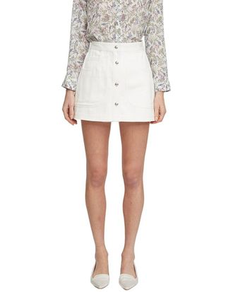 Adam Lippes White Bennet Skort