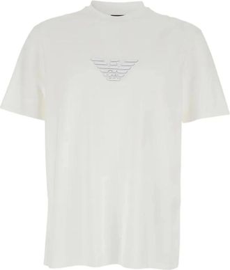 Emporio Armani Hombre, Camisetas, Blanco, Talla: M