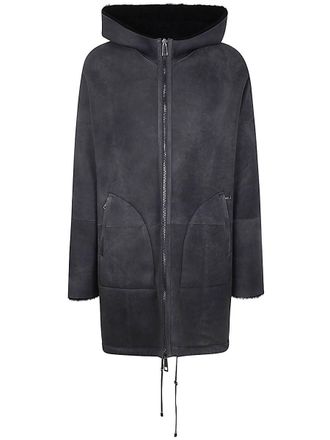 Giorgio Brato Reversible Shearling Over With Hood Clothing