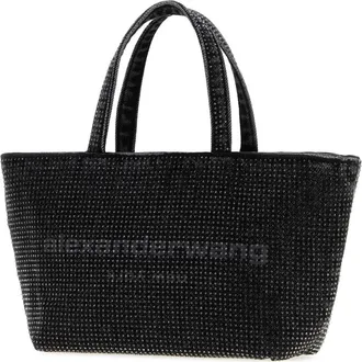 Alexander Wang Womens Punch Small Tote Gray Fabric