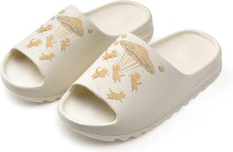 Generic Cute Cats Aliens Slides for Women Men Soft Thick Bottom Coconut Slippers Sandals for Bathroom Beach