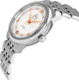 Omega Pre-owned Omega De Ville Prestige Automatic Silver Dial Ladies Watch 424.10.33.20.52.001