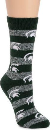 Muk Luks Gameday Terry Loop Socks in Michigan State at Nordstrom