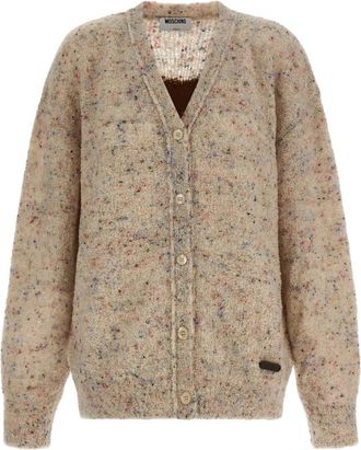 Moschino Dames, Truien, Beige, Maat: M