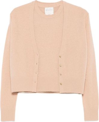 Forte_Forte Cardigan crop - Toni neutri